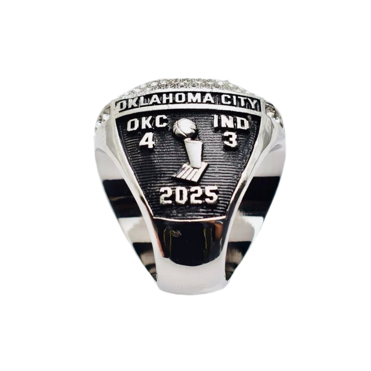 2025 Oklahoma City Thunder Replica Championship Ring (Fan's Edition)
